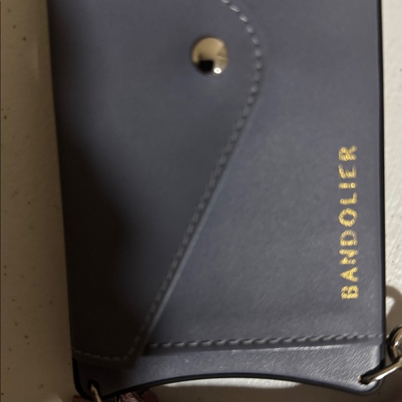 EUC Bandolier Blue iPhone 6/7/8 Case with Strap and Pink Suede Tassel - Picture 8 of 9